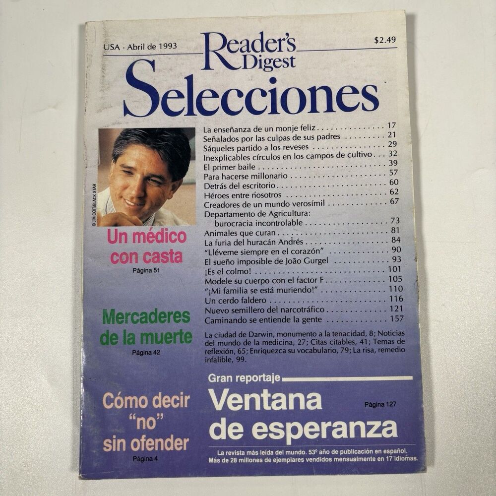 Celia Cruz Sonora Matancera Selecciones Reader’s Digest Spanish Magazine 1993